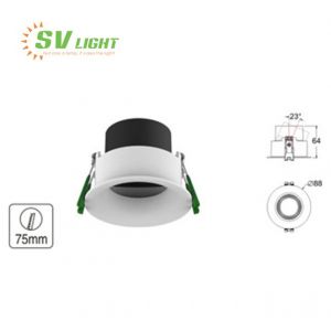 Đèn led âm trần Spotlight 6W 9W 12W 15W SVC-753