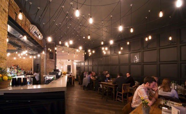 Cách sử dụng đèn dây trang trí quán cafe ấn tượng hấp dẫn thực khách