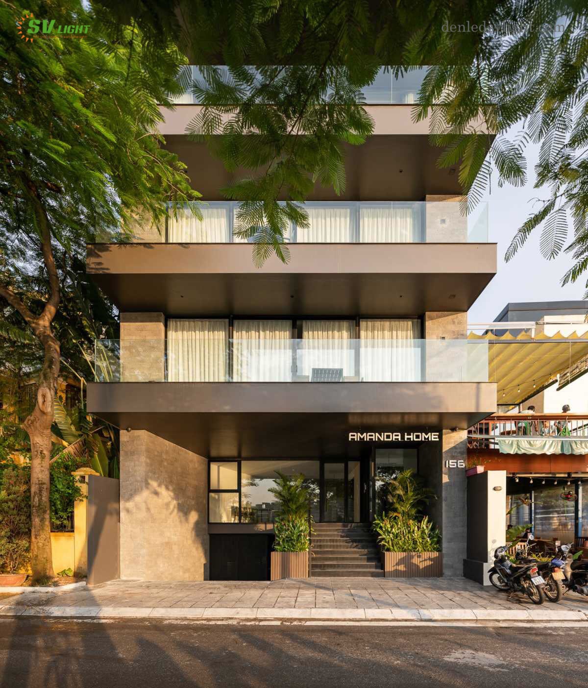 SVlight cung cấp đèn LED cho dự án Homestay Hồ Tây