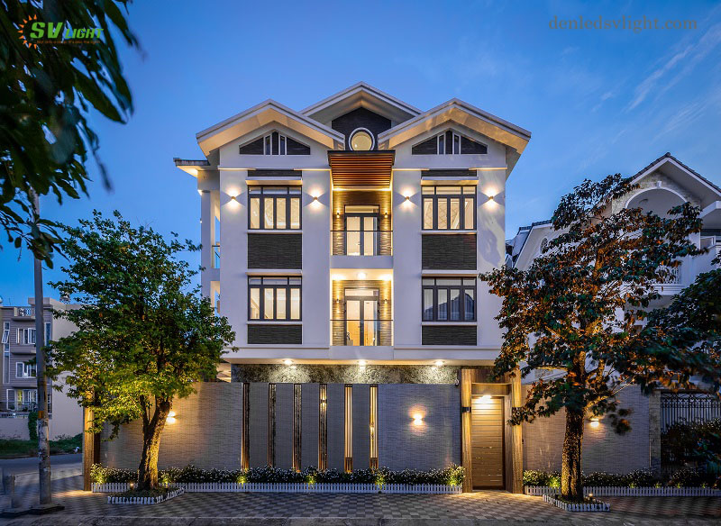 SVlight cung cấp đèn LED biệt thự Đặng Thuỳ Trâm TP Hồ Chí Minh
