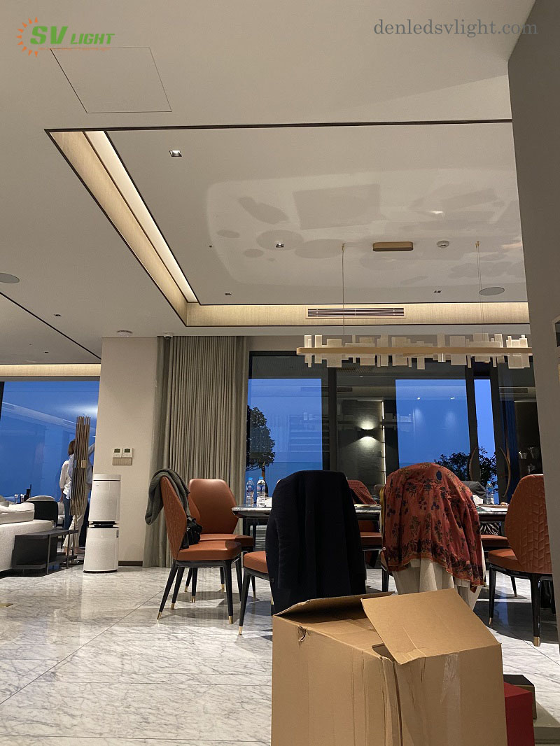 SVlight cung cấp đèn LED dự án căn hộ Hà Nội Aqua Central