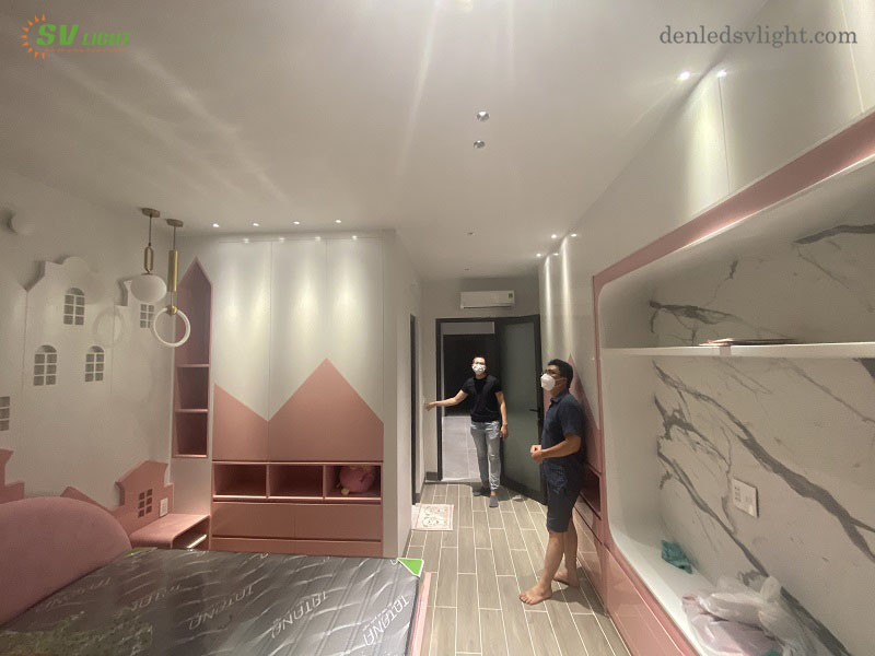 SVlight cung cấp đèn LED dự án nhà phố Bùi Đình Tuý, TP Hồ Chí Minh