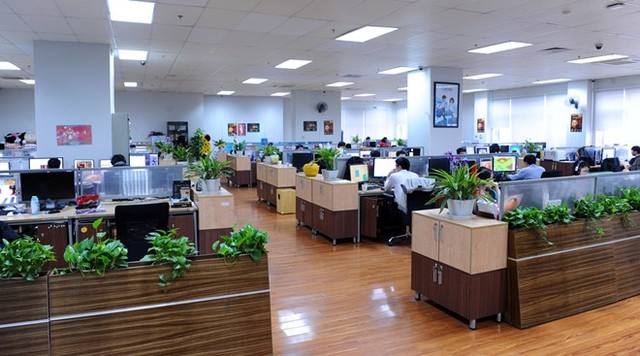 Đ&egrave;n led chiếu s&aacute;ng cho văn ph&ograve;ng