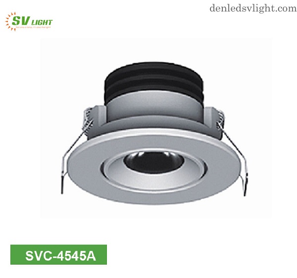 Đèn led âm trần spotlight mini 3W SVC-4545A Đèn Svlight 