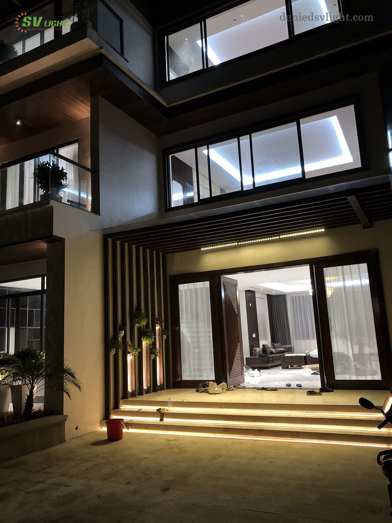 SVlight cung cấp đ&egrave;n LED cho dự &aacute;n biệt thự Đồng Tr&uacute;c 2