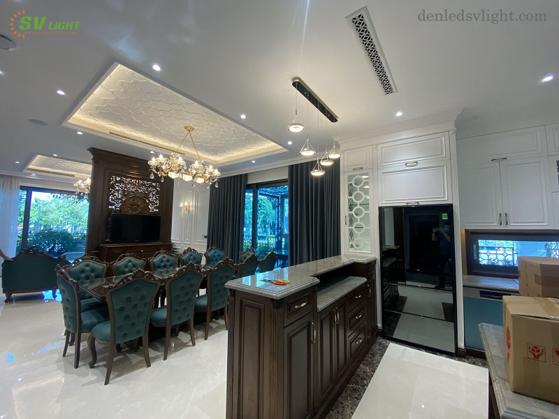 SVlight cung cấp đ&egrave;n LED dự &aacute;n biệt thự Starlake 3