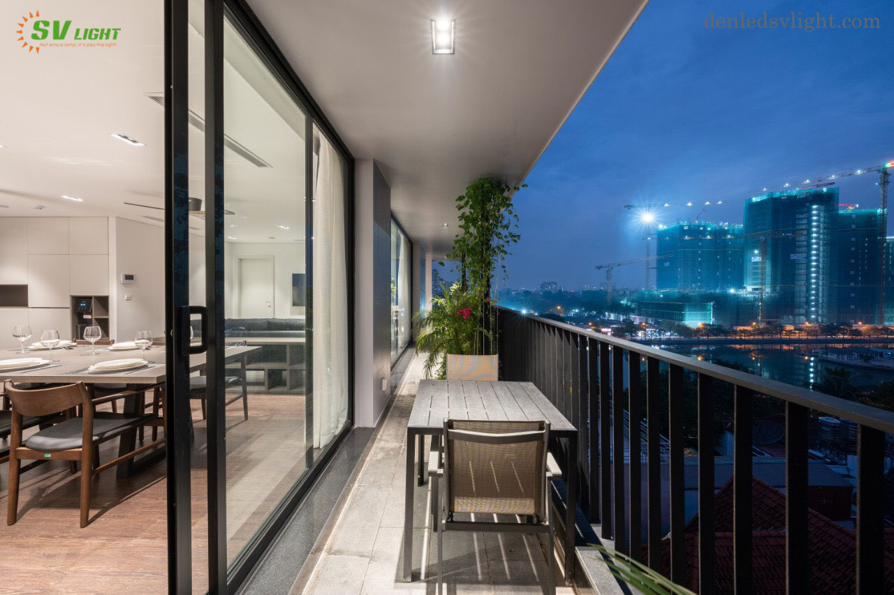 SVlight cung cấp đ&egrave;n LED cho dự &aacute;n Homestay Hồ T&acirc;y 15