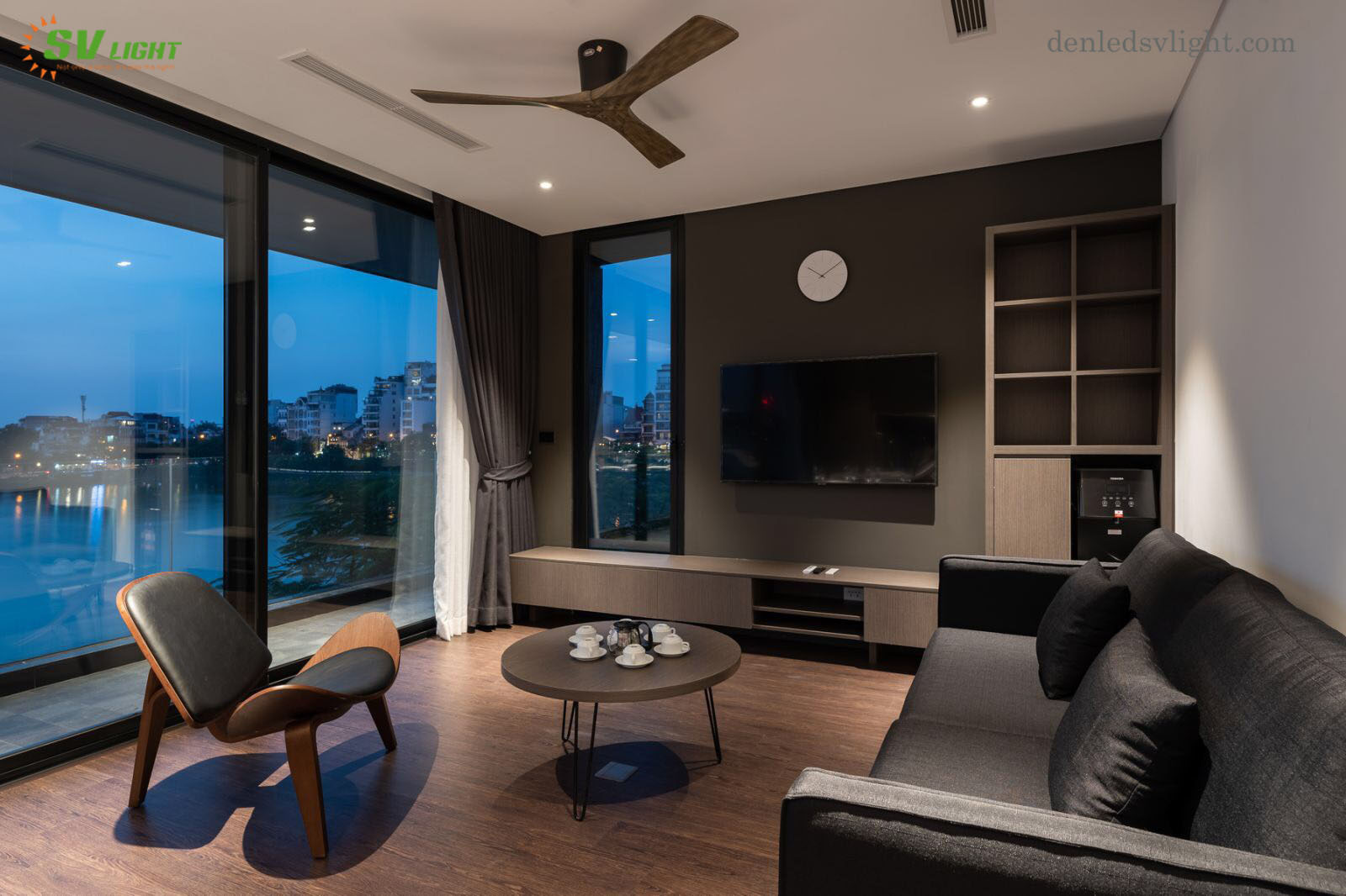 SVlight cung cấp đ&egrave;n LED cho dự &aacute;n Homestay Hồ T&acirc;y 5