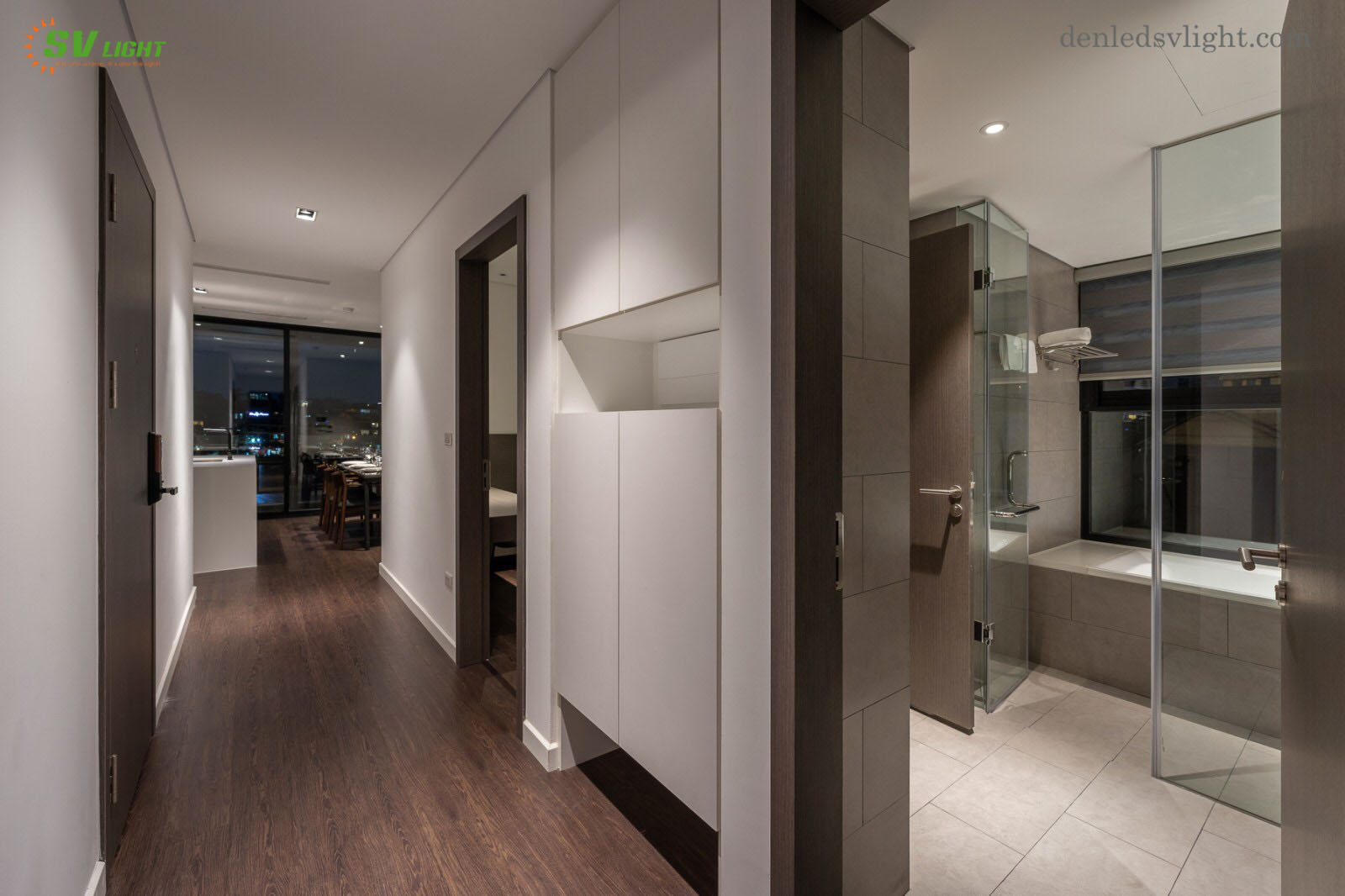 SVlight cung cấp đ&egrave;n LED cho dự &aacute;n Homestay Hồ T&acirc;y 7