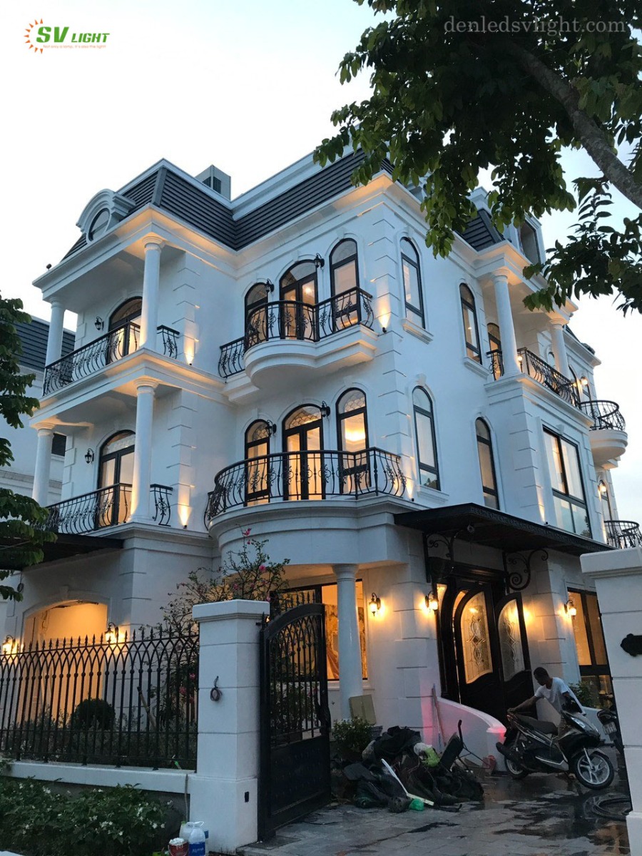 SVlight cung cấp đ&egrave;n LED cho dự &aacute;n Villa Hải Ph&ograve;ng 1