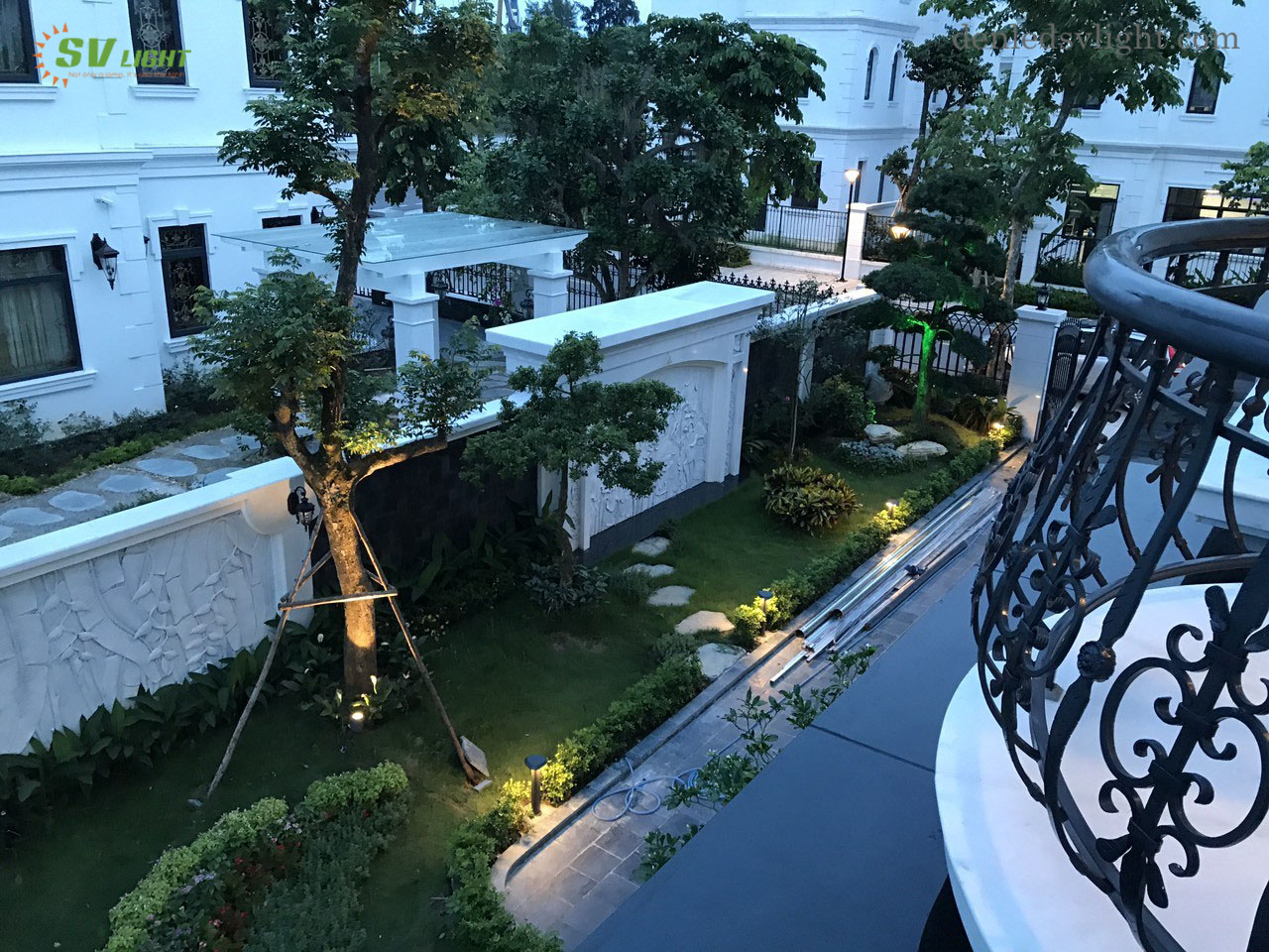 SVlight cung cấp đ&egrave;n LED cho dự &aacute;n Villa Hải Ph&ograve;ng 3