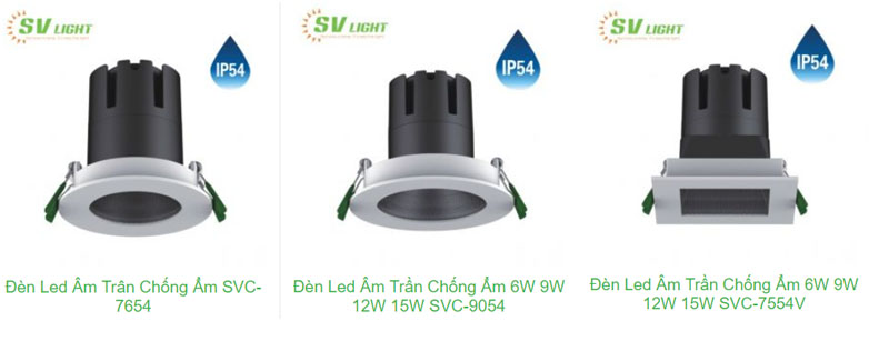 den led downlight chong am