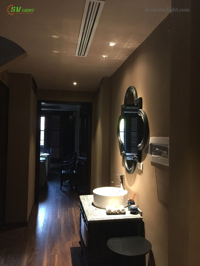 SVlight cung cấp đ&egrave;n LED dự &aacute;n Serene Spa Ho&agrave;n Kiếm 4