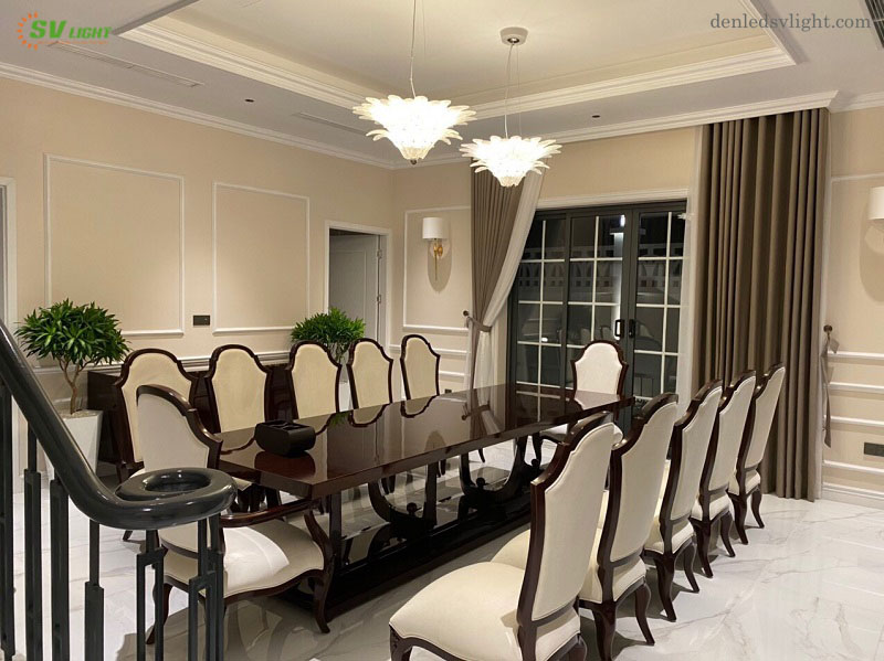 SVlight cung cấp đ&egrave;n LED dự &aacute;n Villa Đại An 1