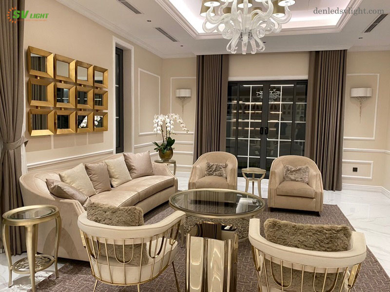  SVlight cung cấp đ&egrave;n LED dự &aacute;n Villa Đại An 3