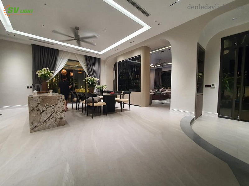 SVlight cung cấp đ&egrave;n LED dự &aacute;n Villa Hưng Y&ecirc;n 2