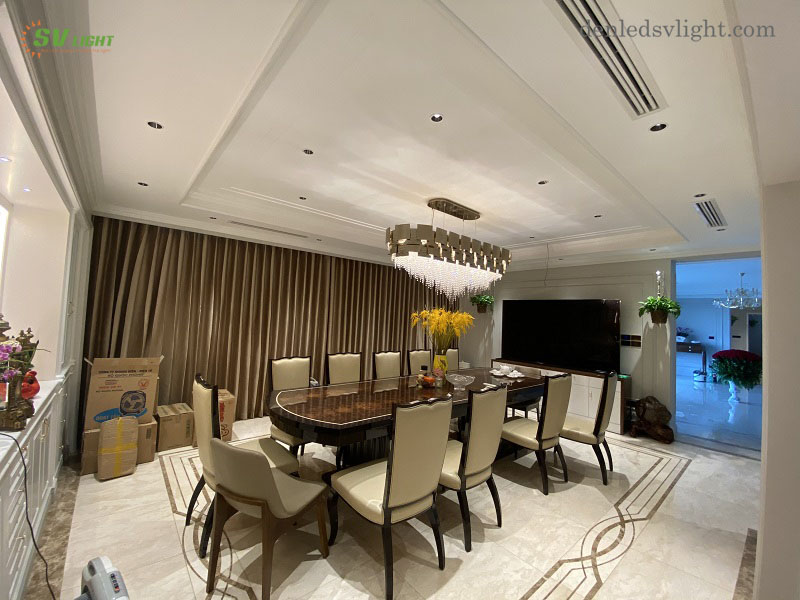 SVlight cung cấp đ&egrave;n LED dự &aacute;n D' Capitale Trần Duy Hưng 2
