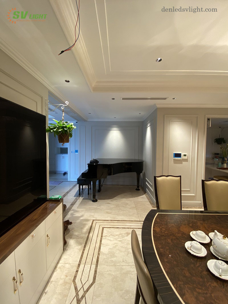 SVlight cung cấp đ&egrave;n LED dự &aacute;n D' Capitale Trần Duy Hưng 3